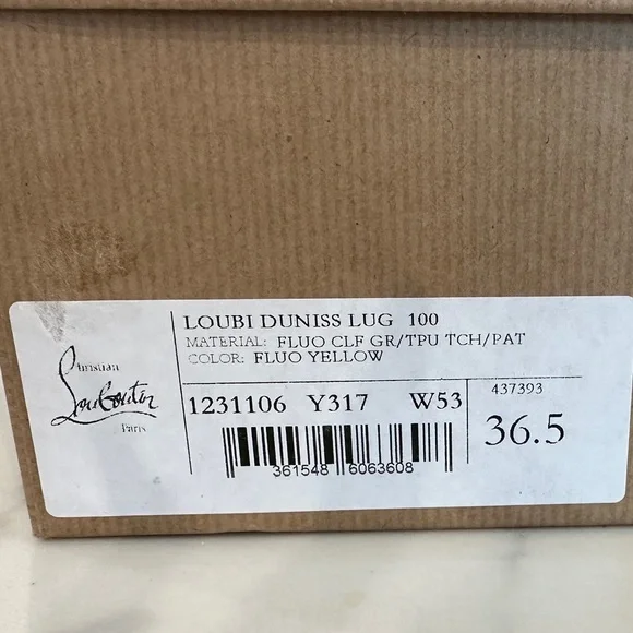 Christian Louboutin Duniss Lug 100 - Picture 8 of 8